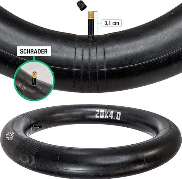 Fatbike Kenda Binnenband 20×4.0 Inch Recht ventiel – Musson Shop