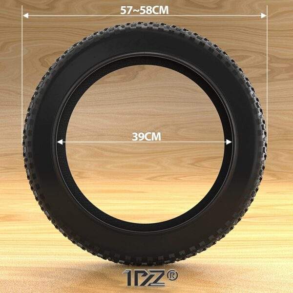 1PZ F3T-2X4 20x4,0 - 20x4,10 - 20x4,20 - 20x4,30 - 20x4,40 - 20x4,50 inch band voor elektrische fatbike