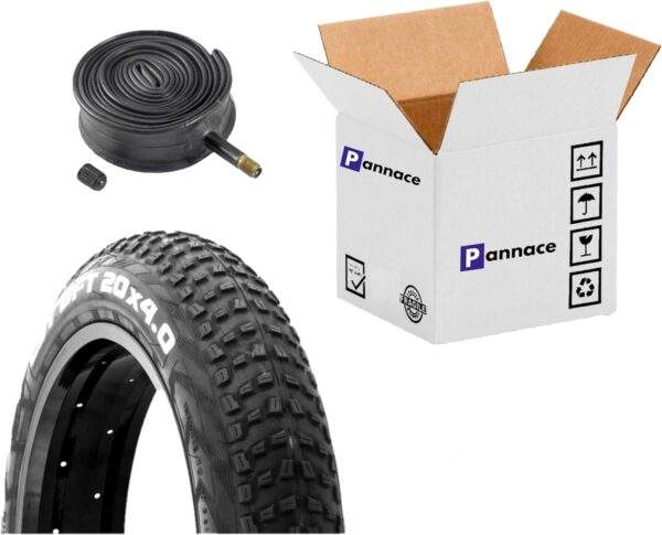 20x4.0 Fatbike Straatbanden Set - Comfortabele Ritten