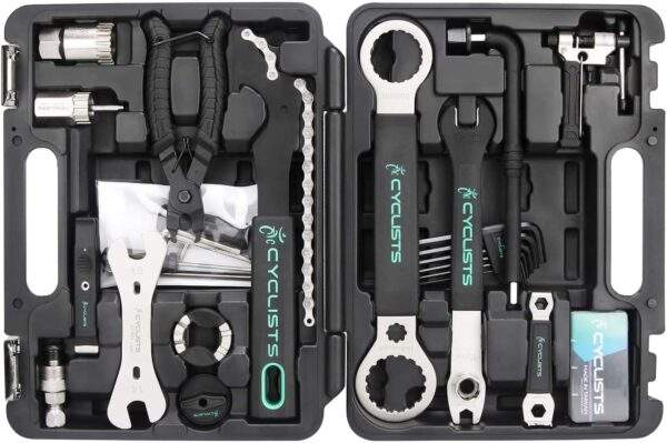 Cyclists 23-delige fatbikereparatieset inhoud